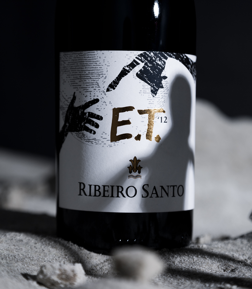 E.T. Wine Label Design