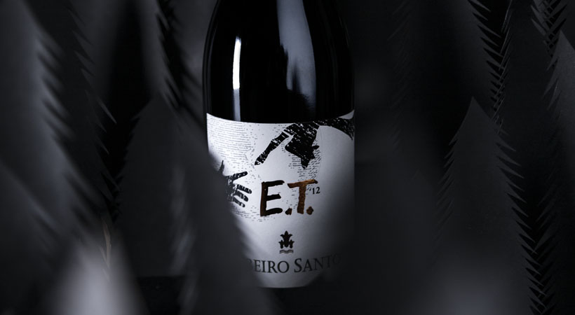 E.T. Wine Label Design