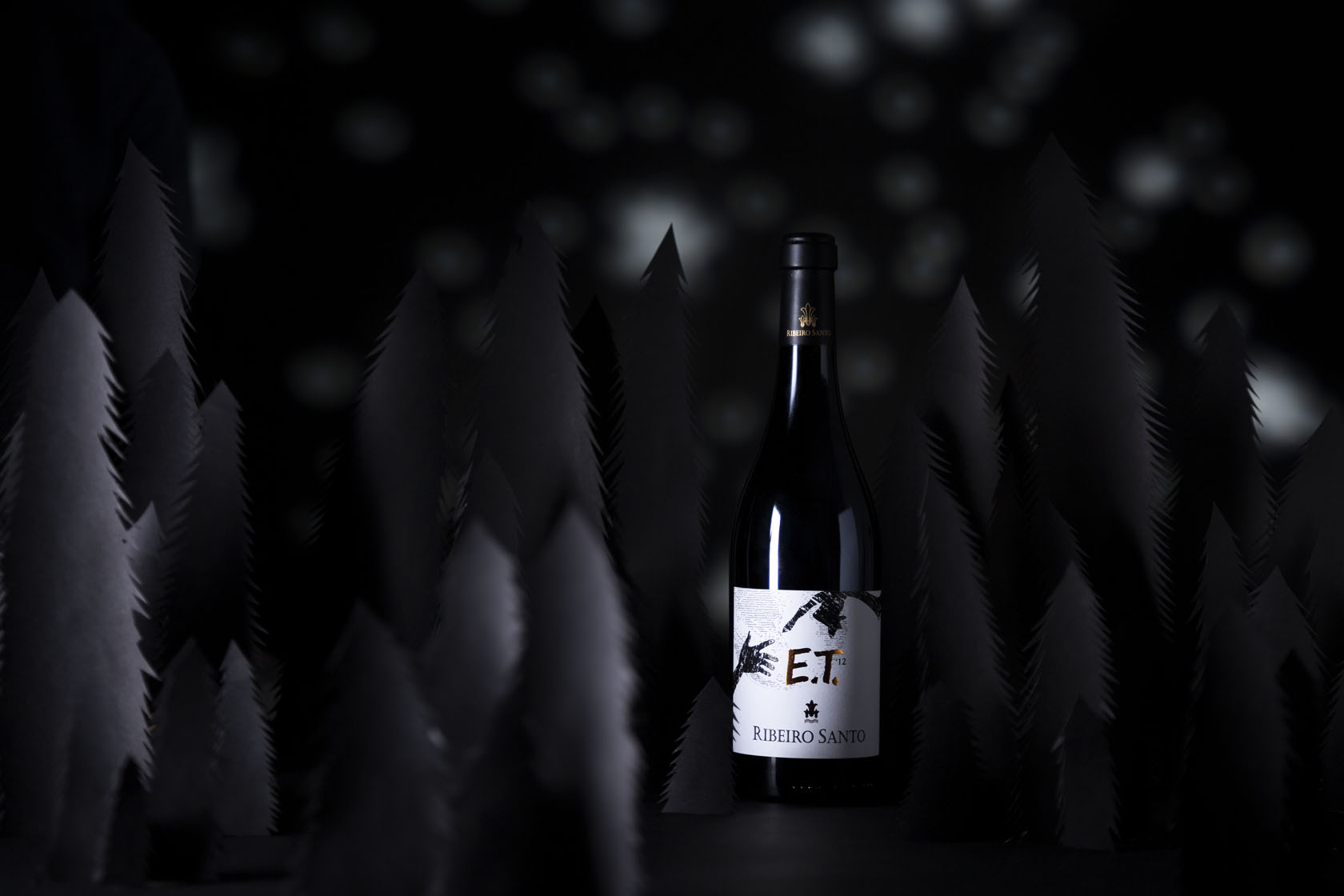 E.T. Wine Label Design